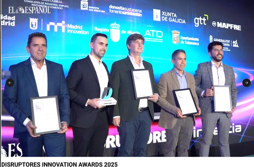 Moova is a finalist for the DISRUPTORES Innovation Awards 2025